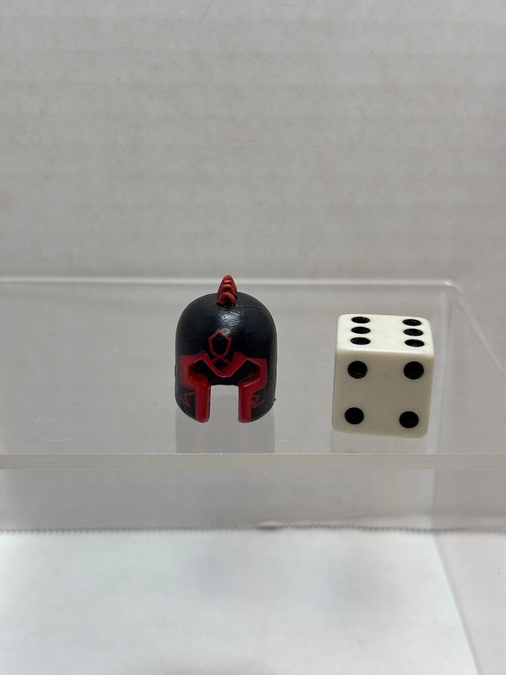 Miniature Roblox Style "The Kleos Aphthiton" Toy Helmet